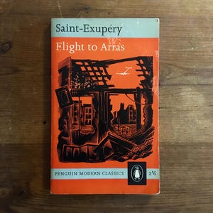Flight to Arras - Saint-Exupéry - 1961 - Vintage Penguin Books - Vintage Fiction