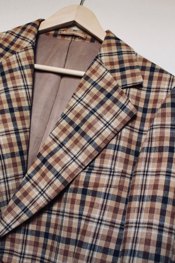 Vintage 1970s Tweed Blazer - Dandy - Vintage Blaze
