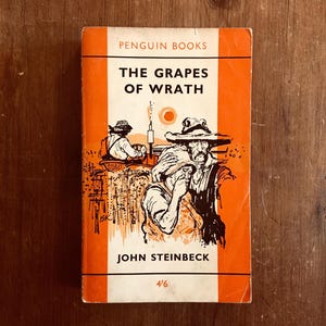 The Grapes of Wrath - John Steinbeck - 1961 - Vintage Penguin Books - Vintage Fiction - Modern Classics