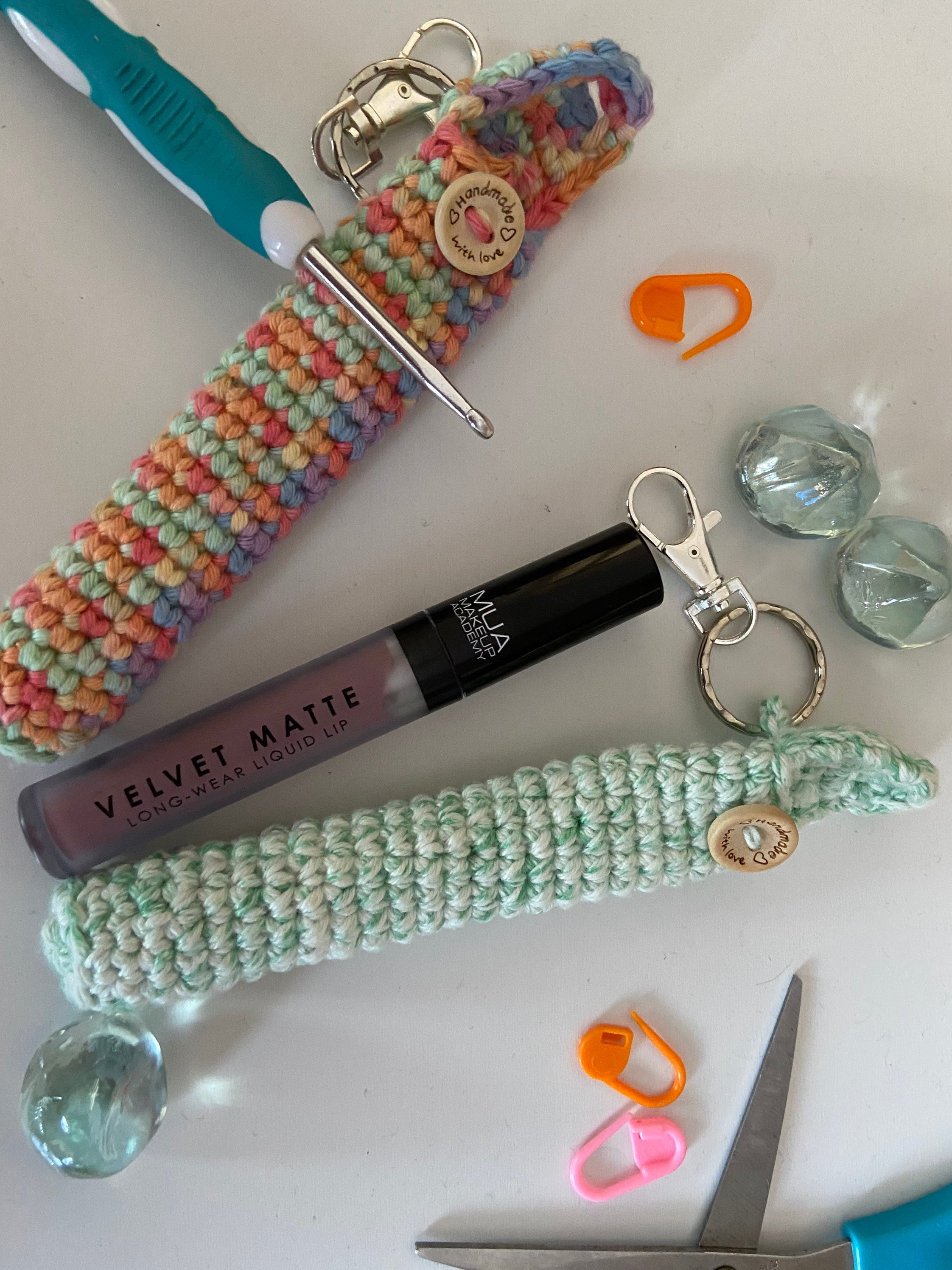 Lip Gloss Holder Lip Gloss Keyring Lip Gloss Caddy Secret Etsy