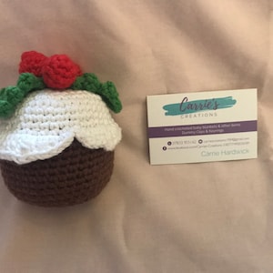 PATTERN ONLY! Christmas Pudding Chocolate Orange Cover