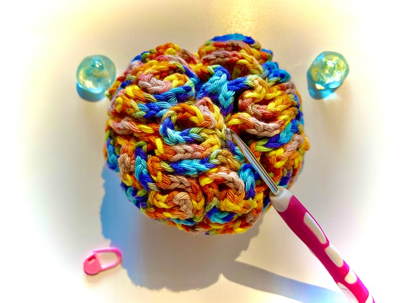 Cotton Shower Puff Pattern Zero Waste Eco Friendly Plastic Etsy