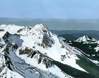 Drukuj: Backcountry Wallowas