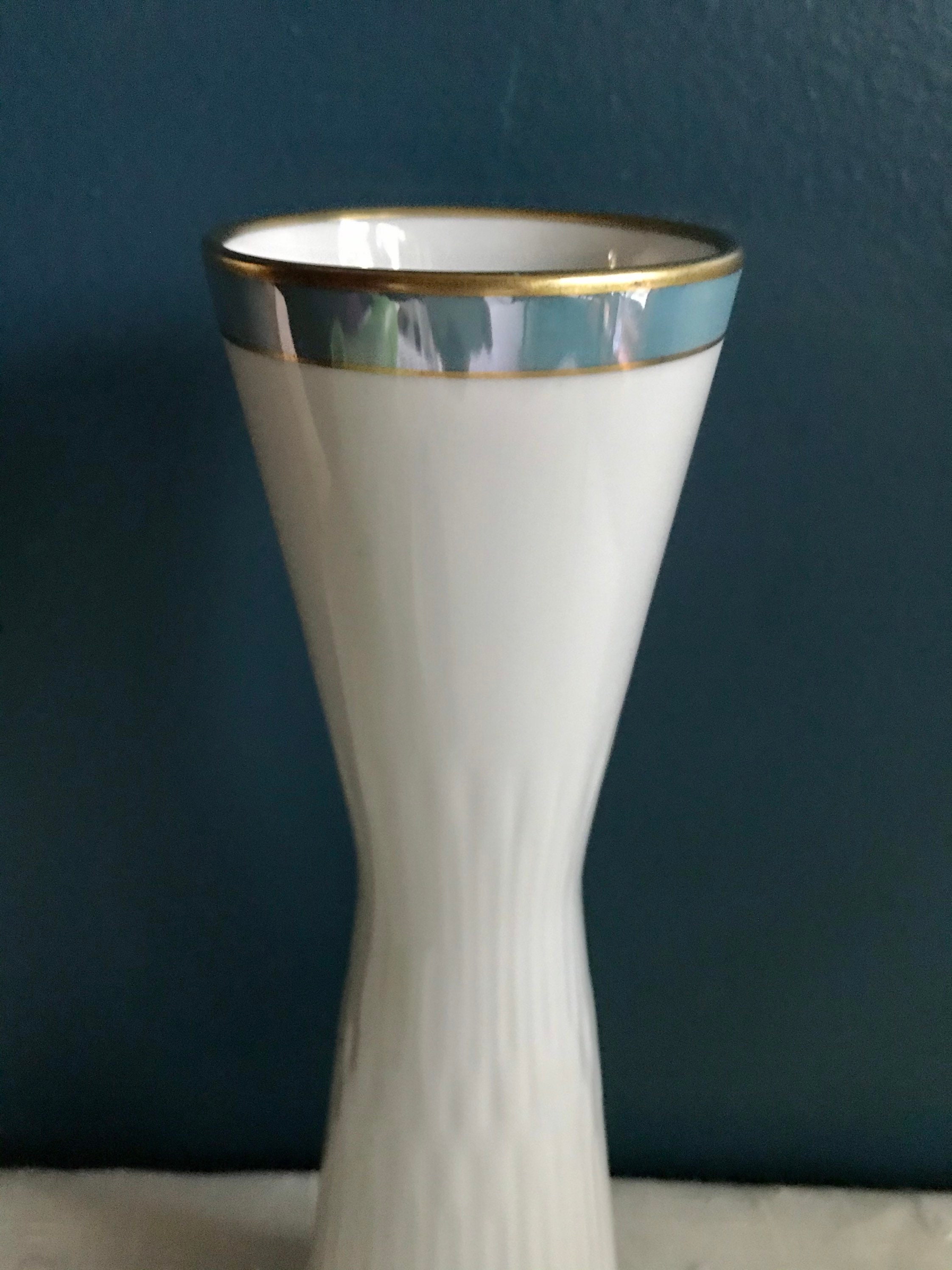 Rosenthal Vase 10.5 Porcelain Bud Vase Made in Etsy