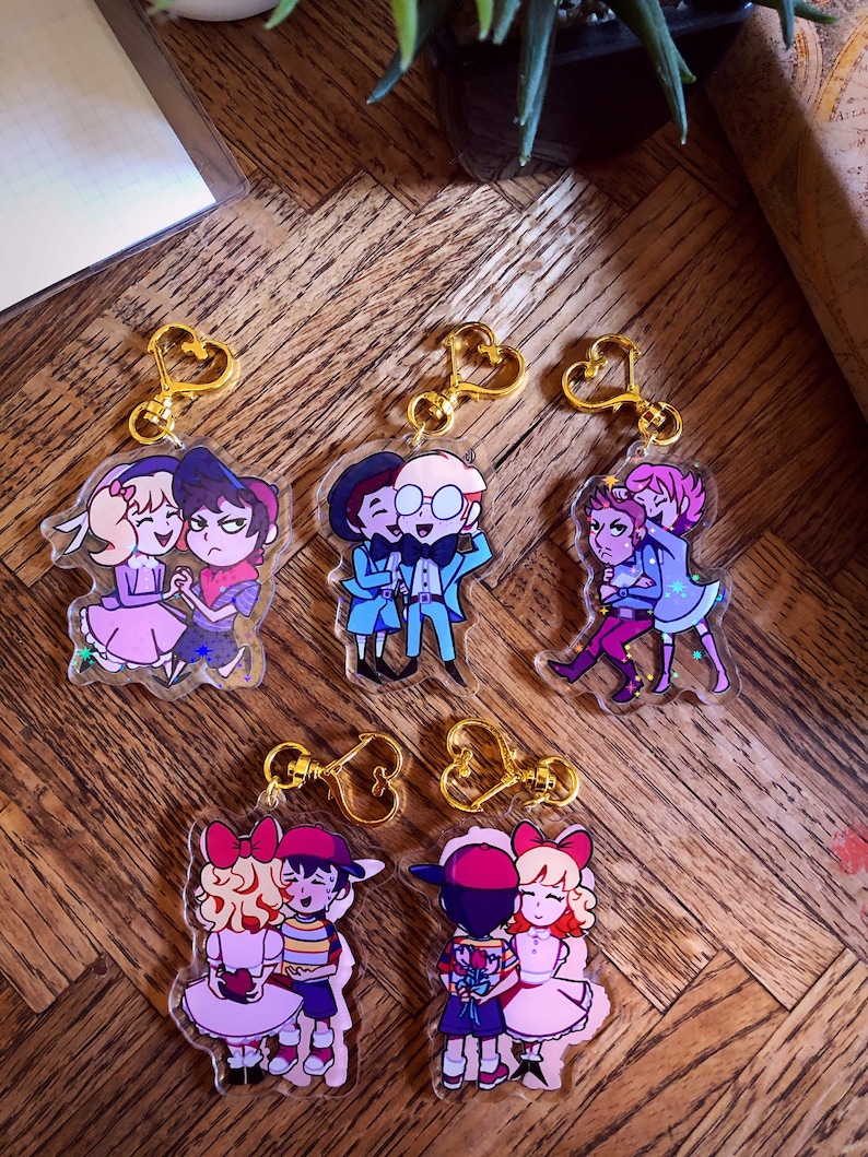EarthboundMOTHER Valentine/'s Day Ship Charms