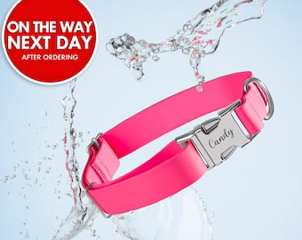 Waterproof dog collar, Dog collar, Pet collar, Personalised dog collar, Dog collar, Custom dog collar, Gifts for pets