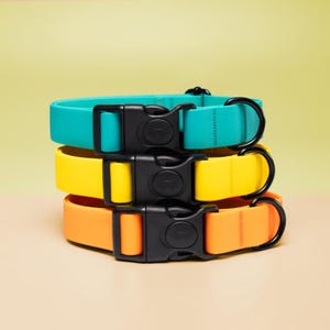 Waterproof Dog Collar, Pet collar, Adjustable dog collar, Dog leash, Lightweight Dog Collar