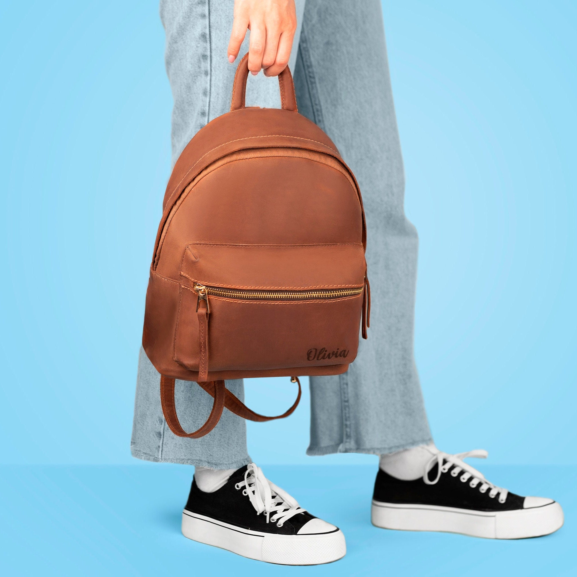 Leather Backpack Small Backpack Toddler Backpack Leather Etsy