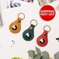 AirTag Leather Case, Personalized AirTag Holder, Leather AirTag Holder, Father's Day, Custom AirTag Keychain, Leather Keychain product logo
