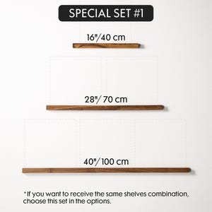 Vinyl Record Display Shelves, Vinyl Records Holder, Wall Shelves for Vinyl Records, Album Display Shelves image 5