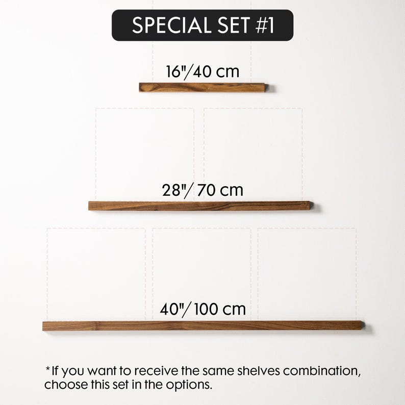 Vinyl Record Display Shelves, Vinyl Records Holder, Wall Shelves for Vinyl Records, Album Display Shelves image 5