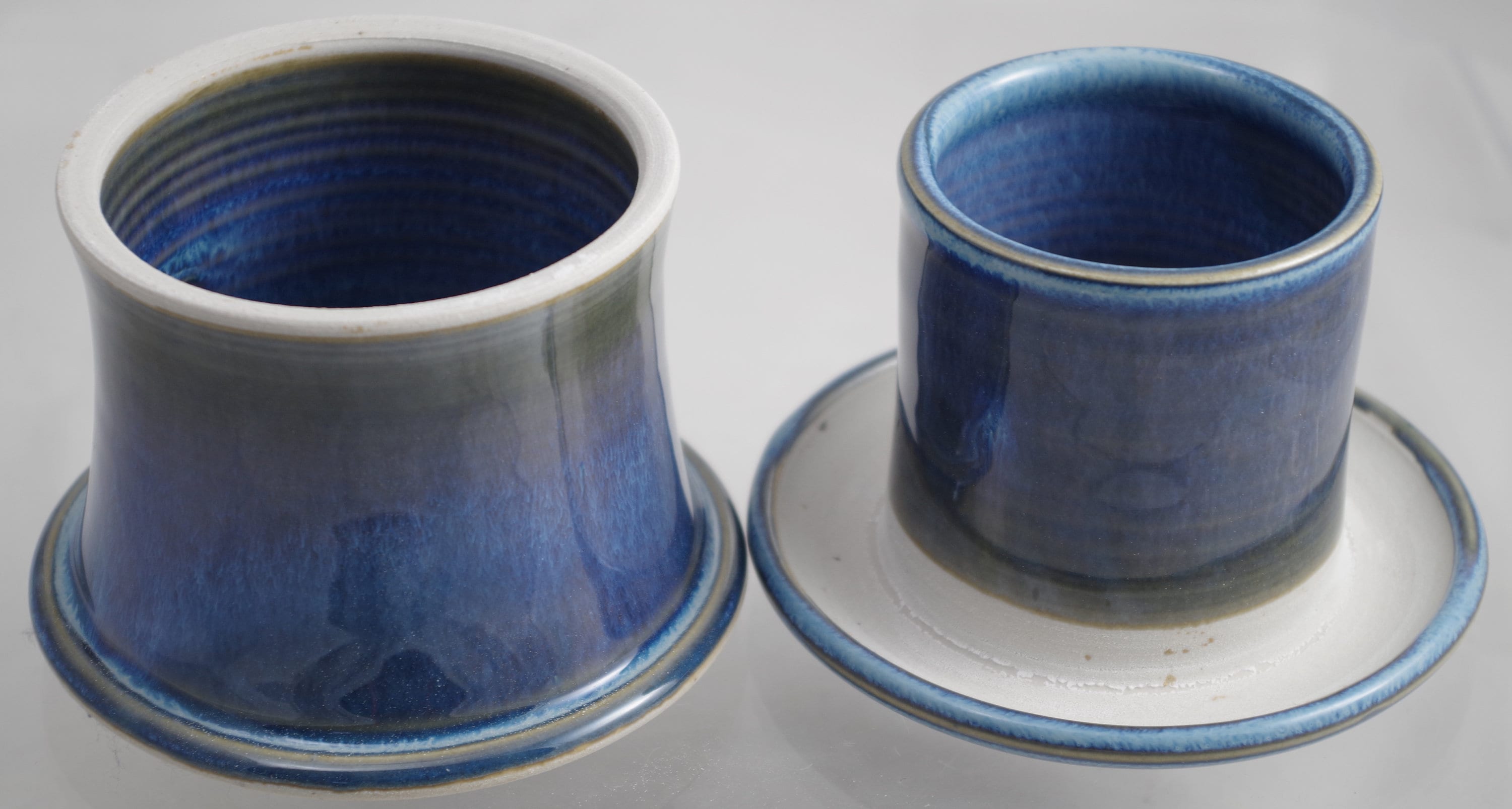 Blue Moon BeurreFrench butter dish sometimes called a french butter