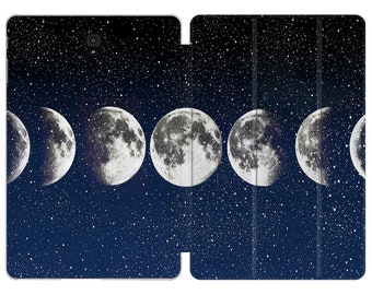 Moon Phases for samsung s6 Lite Celestial tablet case galaxy Tab A 10.1 2019 cover s5e sky A 10.5 tab s7 fe night a8 case A7 S8 Ultra S9 11"
