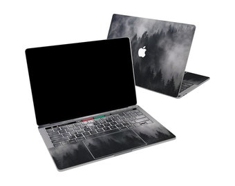 Black Forest Vinyl sticker set Foggy View Macbook Pro 16 2019 Mac Air 13 in skin M1 14 15 decal Macbook Pro cover Mac Retina 12 2021 A2442 "