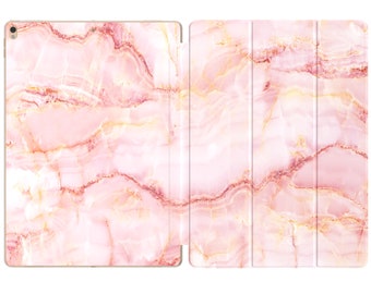 Pink iPad case iPad pro 11 case luxury marble print iPad case 10.2 12.9 iPad case stand mini iPad 5 2020 iPad air 2021 case Apple iPad 9.7 6