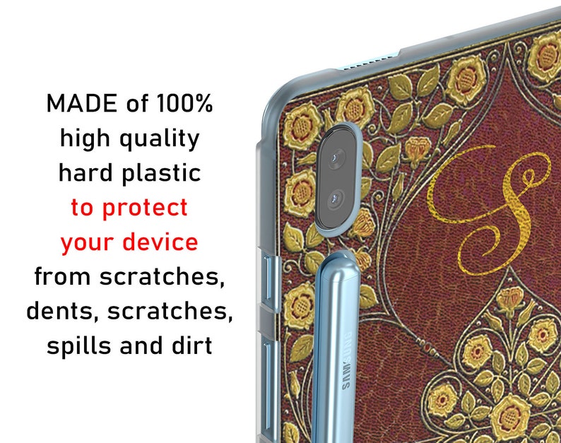 Personalized case for Galaxy Tab S4 10.5 inch ancient book S9 ultra A 10.1 A7 lite Custom Tablet A 8.0 2019 S5e vintage Samsung Tab s6 S8 S7 image 8
