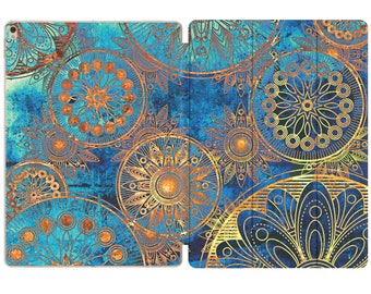 Steampunk mandala boho iPad case Mini iPad 6 2021 iPad 11 Pro cover iPad case 10.2 inch 9.7 iPad smart cover iPad Pro case 12.9 2020 Air 3 4