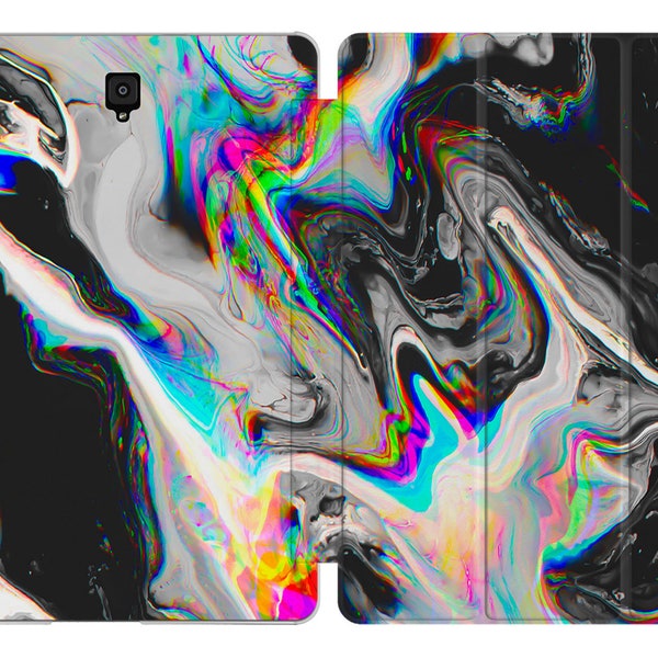 Glitch Cover für Samsung S7 Tablet Hülle S6 lite S9 Galaxy Tab A 8.0 A 10.1 Tablet Hülle S5e S8 Ultra creative Tab A7 A8 11 Zoll