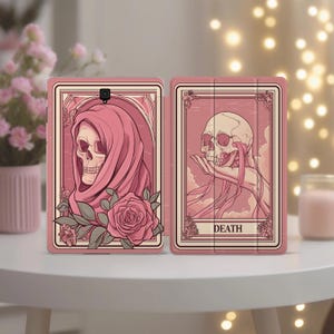 Skull & Rose Gothic case for Samsung Galaxy Tab s9 Ultra Death Tarot A8 S6 Lite Creepy Cute tablet cover 11 inch A7 A 10.1 s4 s10 plus s7 FE