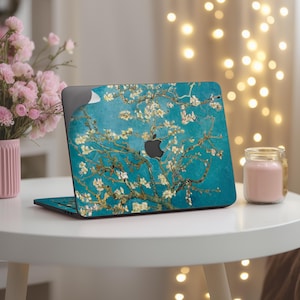 Almond blossom Full coverage Mac Van Gogh Mac Pro 15 skin 2020 MacBook Pro 13 Mac Book 16 sticker Air 11 inch 14 M3 M2 M1 Retina 12 decal &quot;