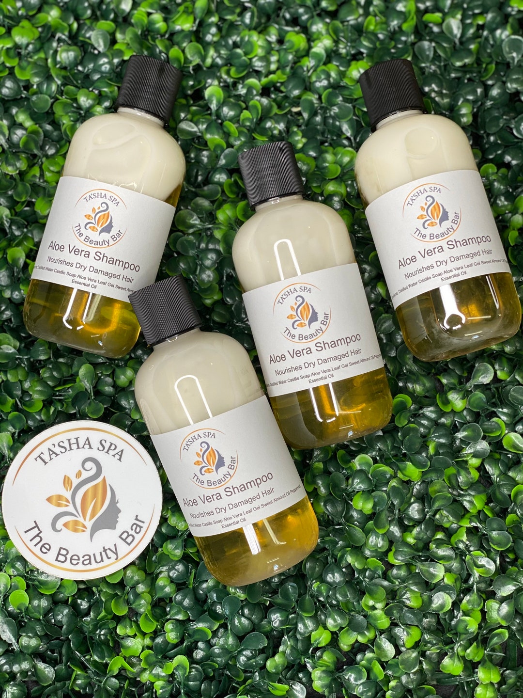 Fresh Aloe Vera Leaf Shampoo - Etsy