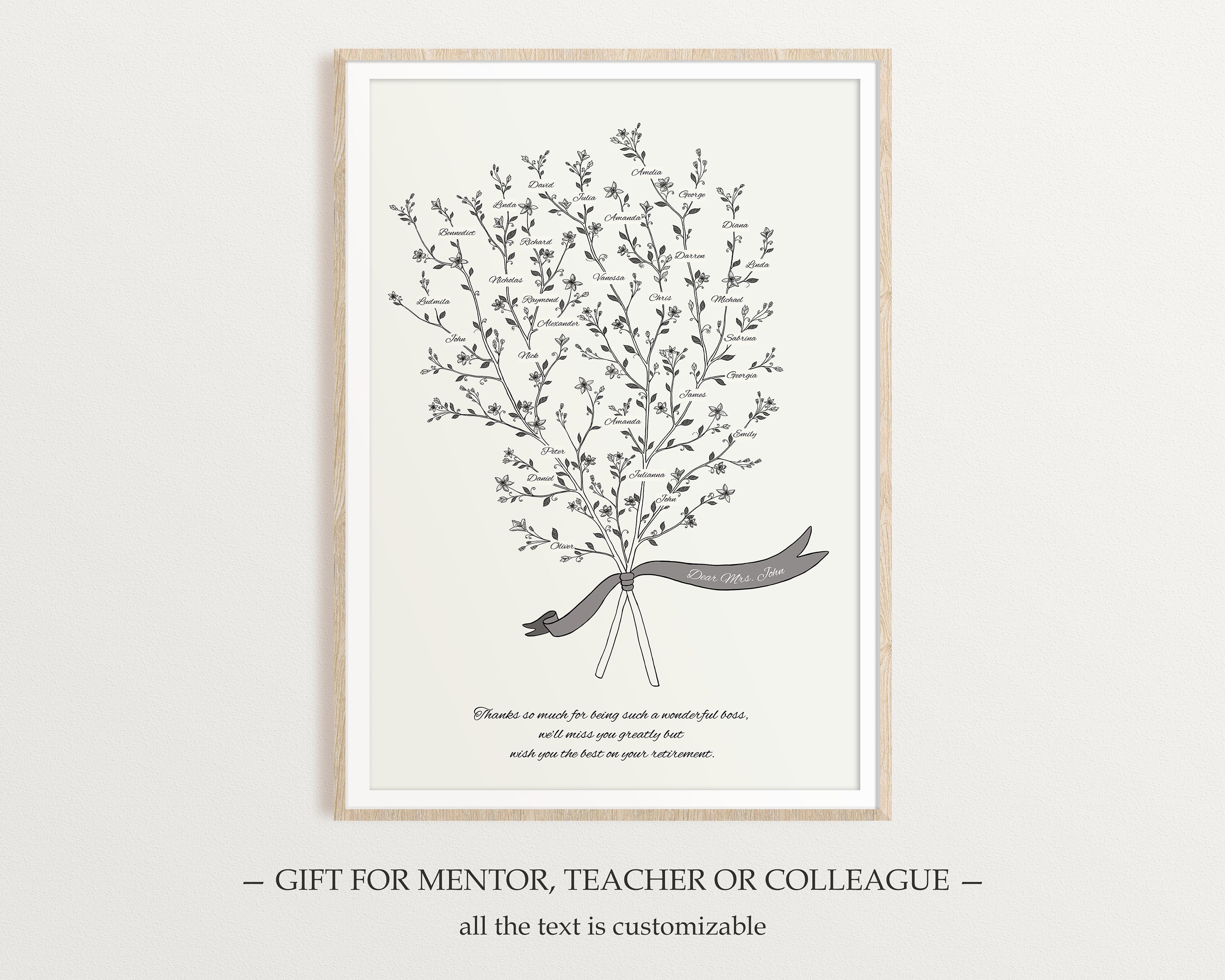 thank you gift for mentor boss