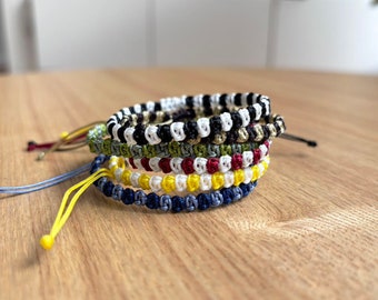 Macrame Bracelet  Unisex 54 colours  Surf Friendship Bracelet Hand Made  adjustable bracelet Summer Bracelets BFF Bracelets