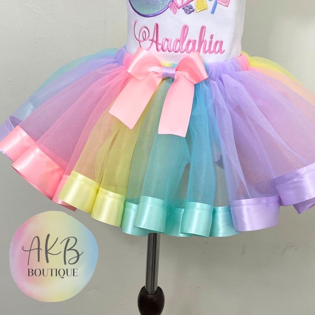 CandyLand Birthday Shirt and Tutu