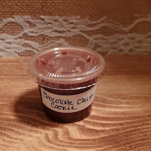 Wachsschmelze / Schokoladenchip Keks / 1Oz Wachs tart / Duftwachs / Kerzentorte / Wachsprobe / Geschenk zur Wohnungseinbettung