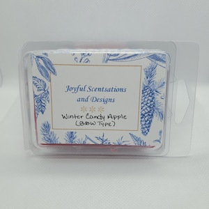 Clamshell Wax Melt / Candied Apples / 3oz Clamshell Wax Tart