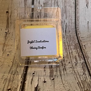 Wachsschmelze / lodernder Lagerfeuerduft / 1 Unze Wachstörtchen / Duftwachstörtchen / Kerzentörtchen / Einweihungsgeschenk / Wachsprobe