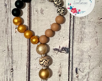 Llavero / Llavero de silicona con cuentas / Llavero de pulsera / Accesorios para mamá / Pulsera llavero estilo boho / Regalo para ella / Llavero bonito