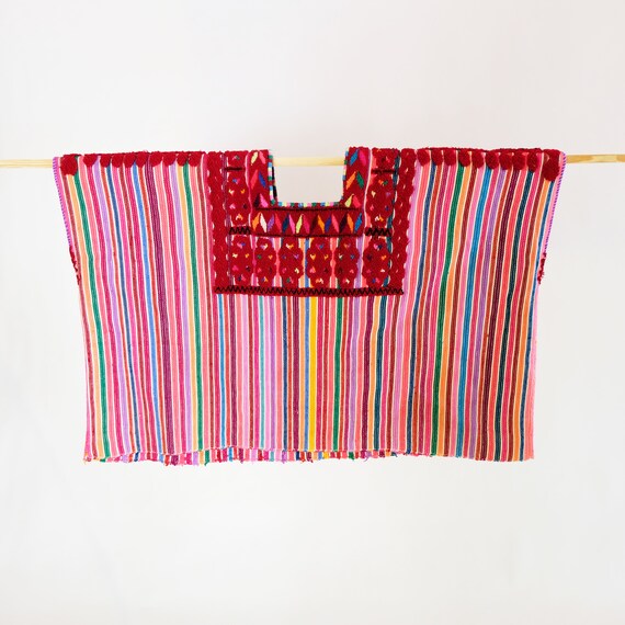 Vintage Huipil Chiapas Mexican Top
