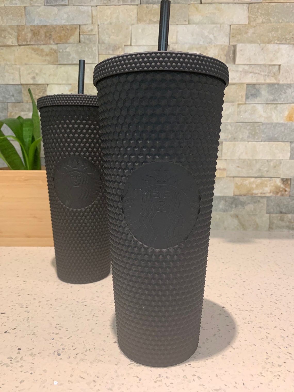 starbucks 2021 black matte studded venti tumbler 24 oz