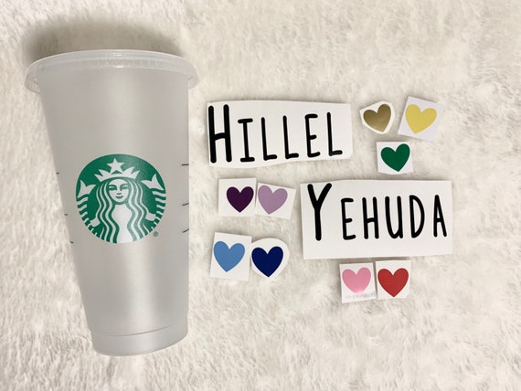 Buy DECAL ONLY for Starbucks Personalized Tumblers With Straw | Bridesmaid  Gifts | Stickers for Starbucks Reusable Cold Cup | Gifts for Her Online in  India - Etsy