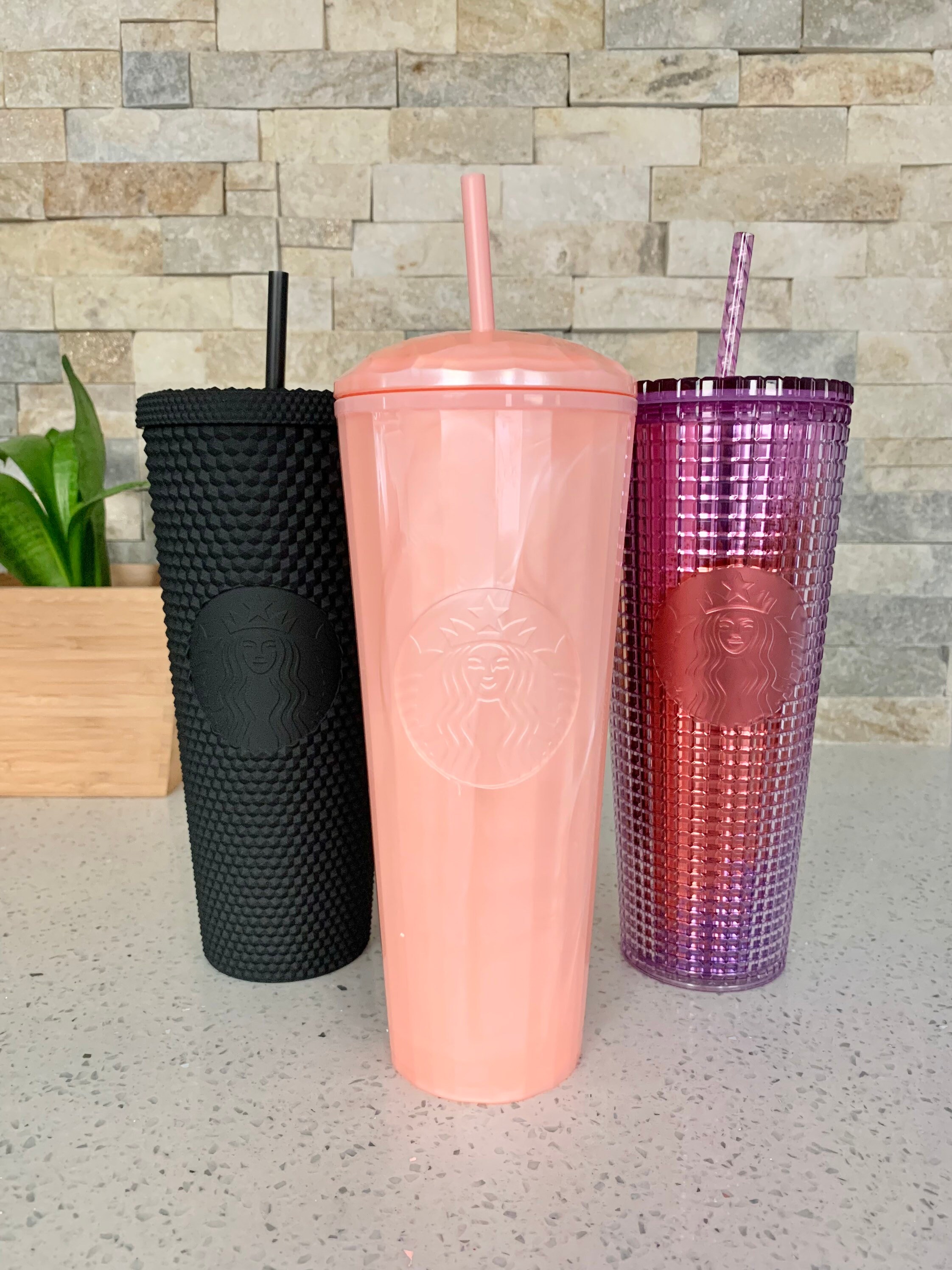 Starbucks Black Studded Venti Tumbler with Straw 2021 Etsy