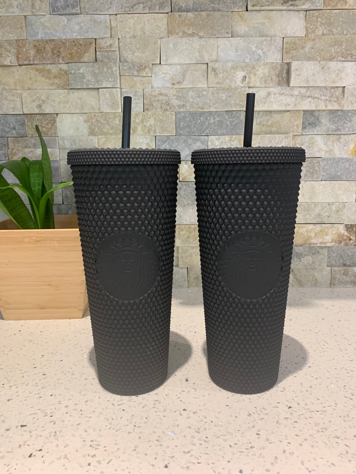 starbucks 2021 black matte studded venti tumbler 24 oz