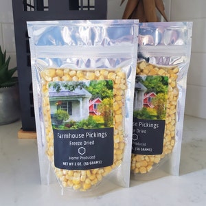 Freeze Dried Super Sweet Corn