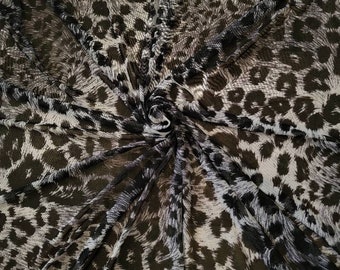 Power mesh animal print | Sold by the yard