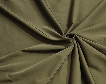 Cotton stretch twill fabric by the yard