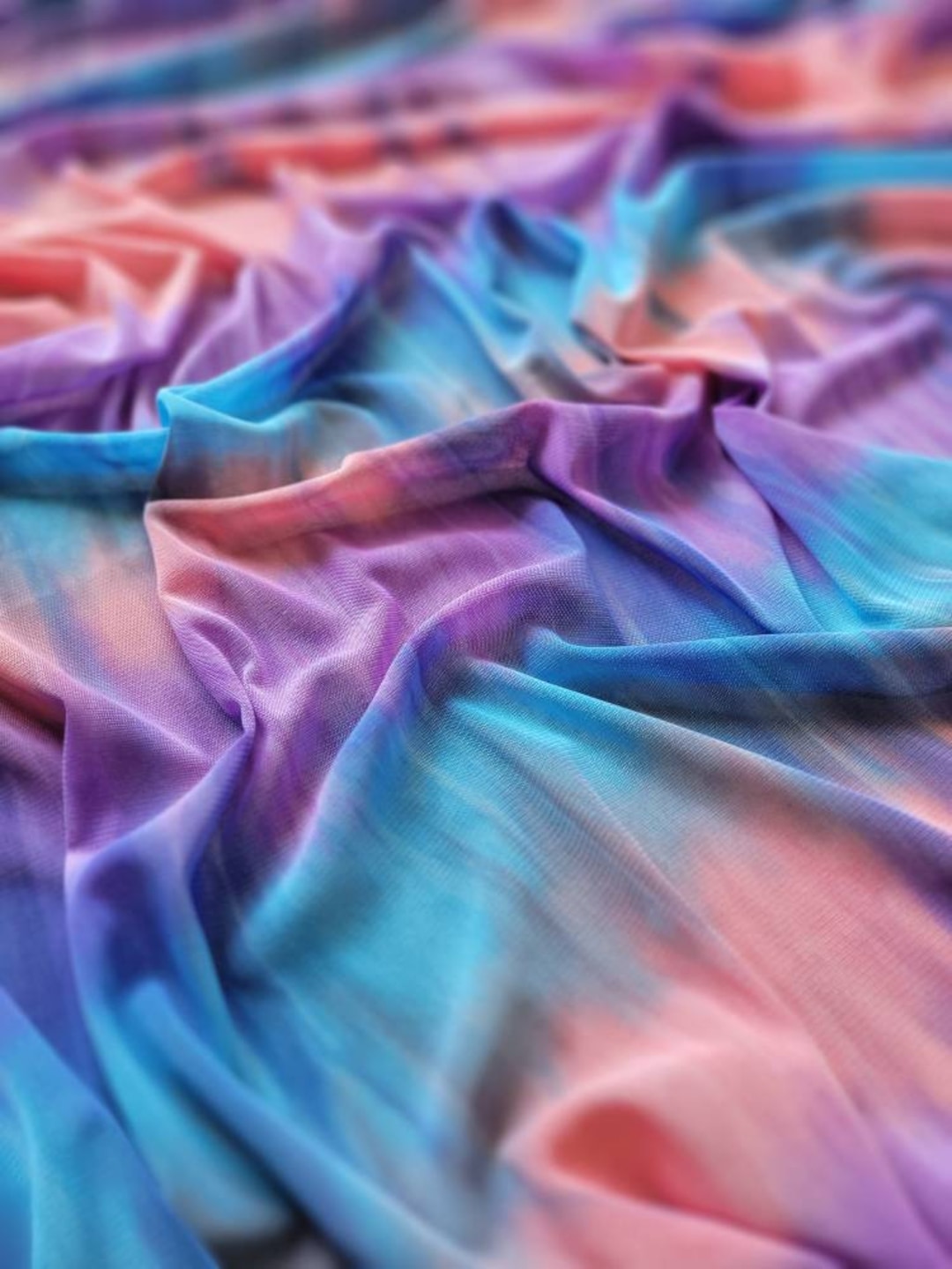 Power Mesh Print Multi Color - Etsy