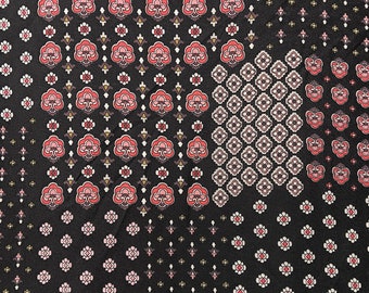 Rayon Challis print fabric by the yard