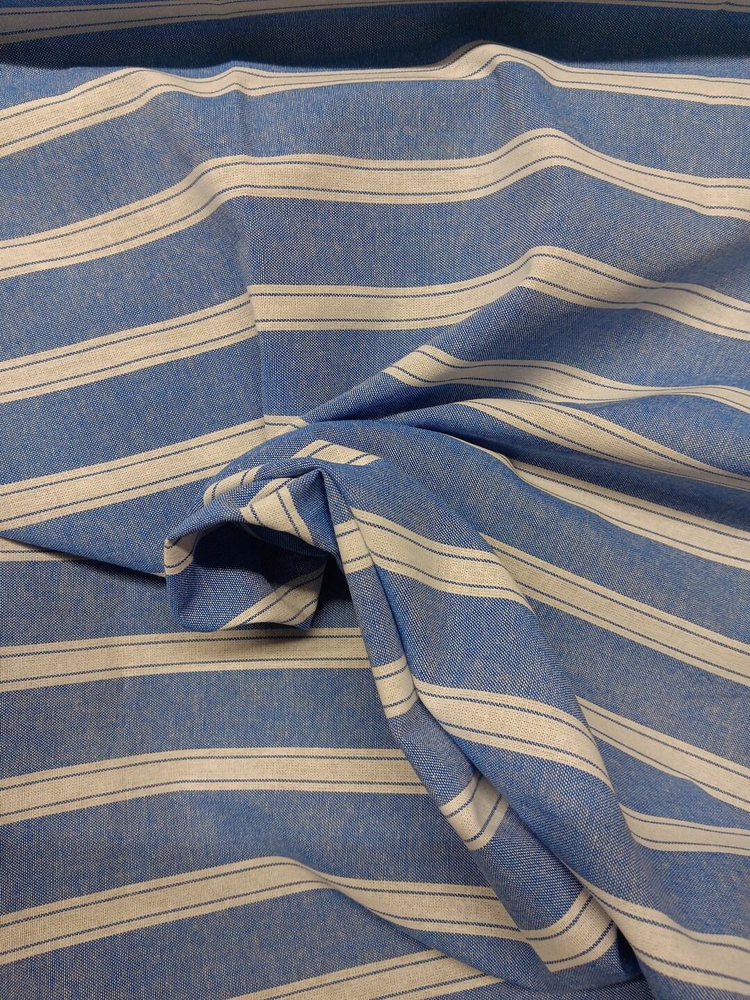 Yarn Dyed Cotton Stripe Poplin Pants main image 0