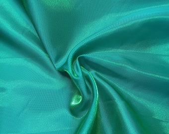 Iridescent organza fabric