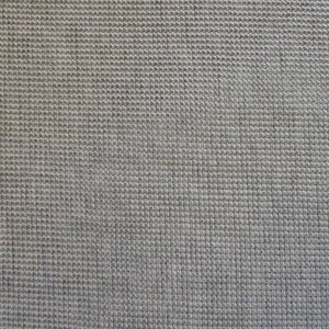 May include: A close-up of a gray textured fabric with a waffle weave pattern.