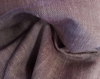 Chambray| Denim Brown| Light weight| 58/60 width