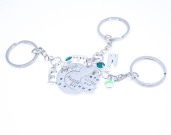 Llavero Grabado Regalo Mujer BORLESTA Regalos Para Amigas – Regalos Para Amigas Para Mujeres, Regalos De Navidad Para Amigos – You're The Sister I Got To Choose – Regalos Para Hermanas De