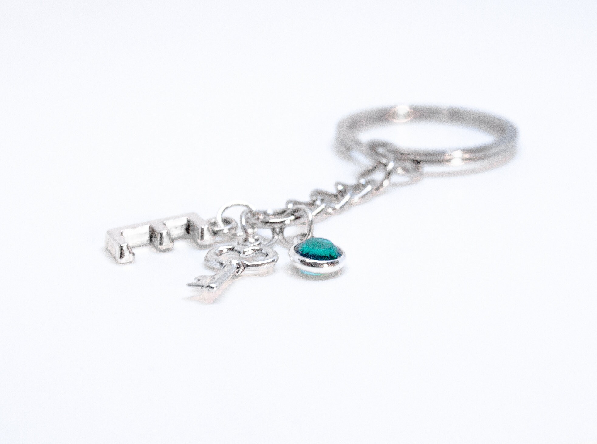 Keychain Small Key Keychain Keyring Vintage Key Gift Key Etsy UK