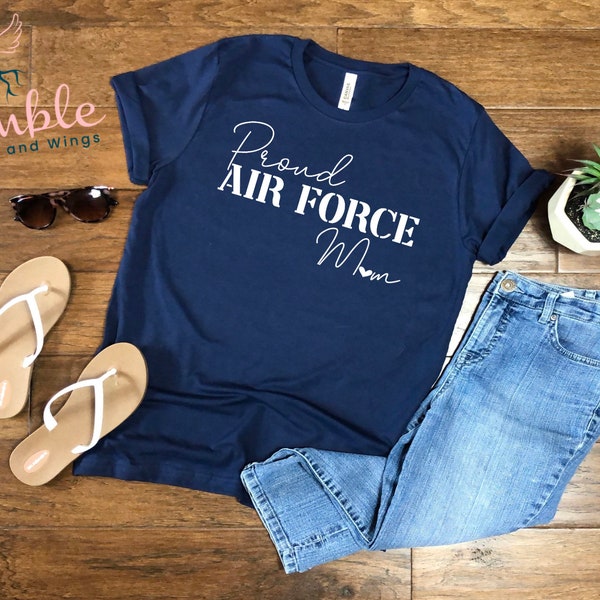 Proud Air Force Mom svg cut file - family cut file for silhouette, cameo or cricut - USAF SVG cut file