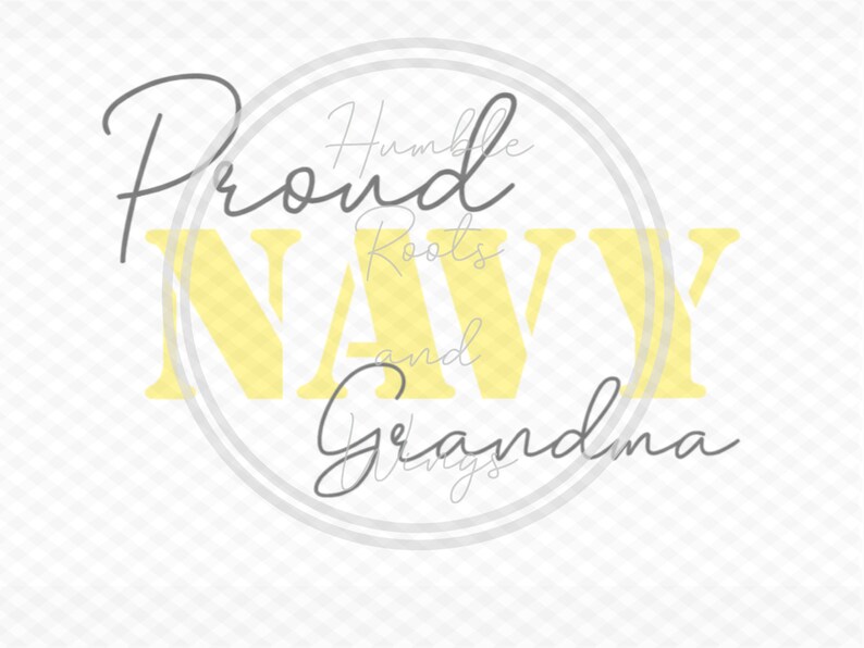 Download Proud Navy Grandma svg family cutting file for silhouette ...